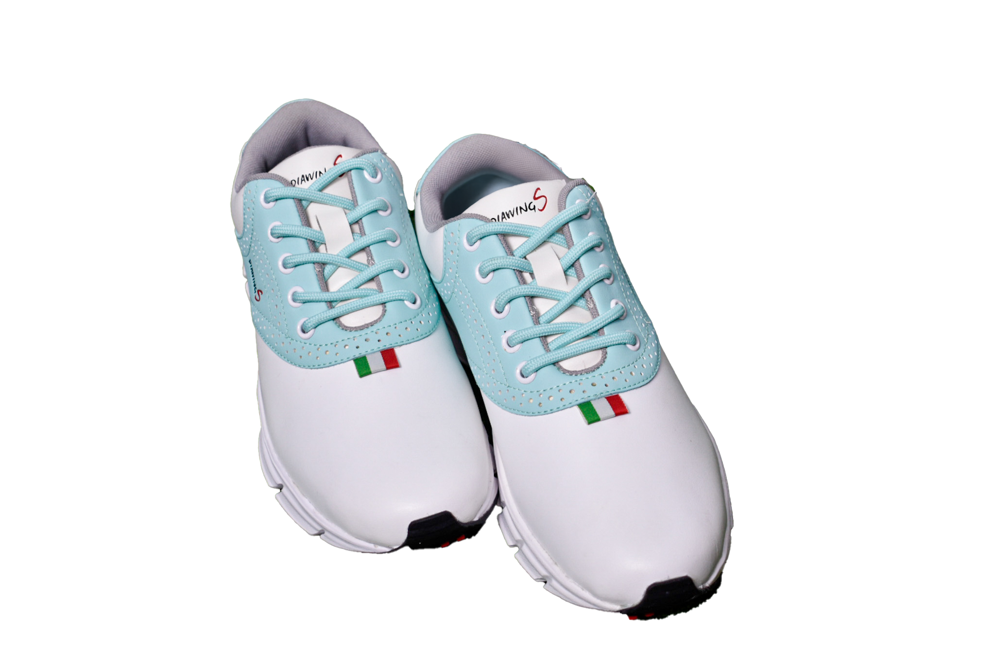 Giày Golf Diawings - WHITE-LT.GREEN-W